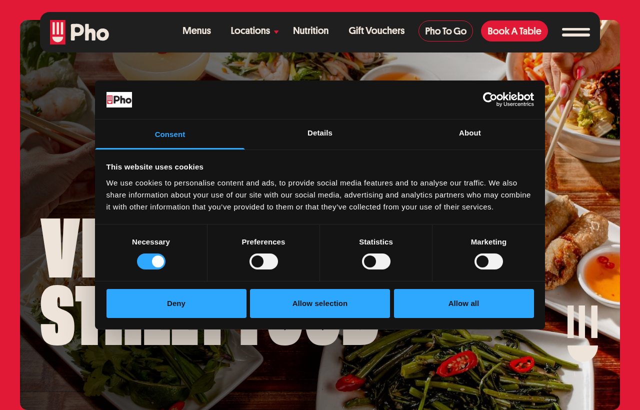 Pho Cafe website